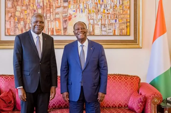 Mabri Toikeusse chez Alassane Ouattara le