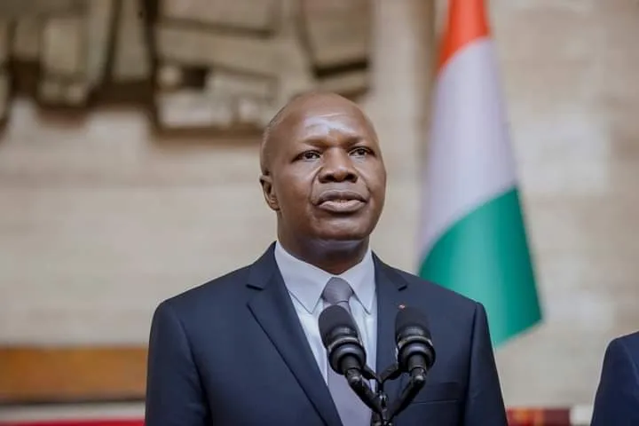 Mabri Toikeusse chez Alassane Ouattara le 22 mars 2022