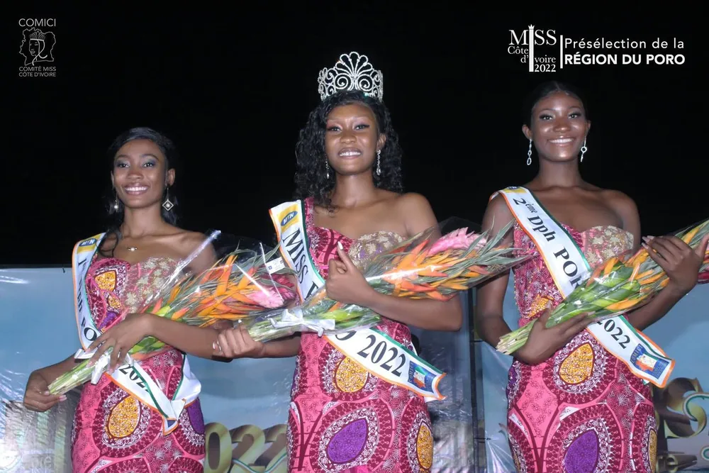Miss Korhogo 2022 : Assui Karel élue Miss de la région du Poro