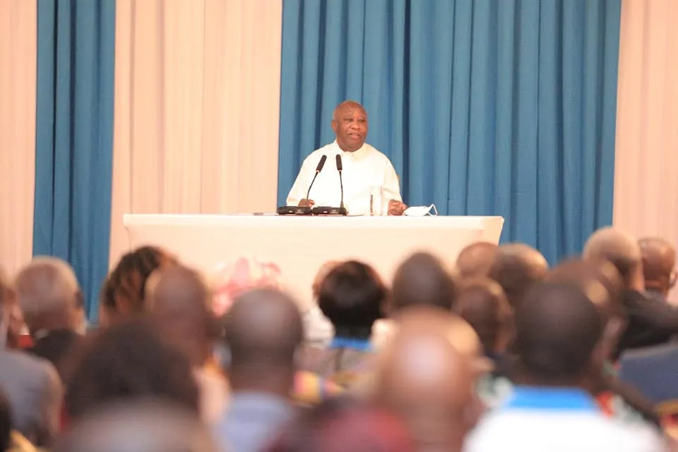 PPA-CI : Gbagbo en colère contre ses cadres, « on ne met pas les structures en place pourquoi ? je vous donne 6 mois »