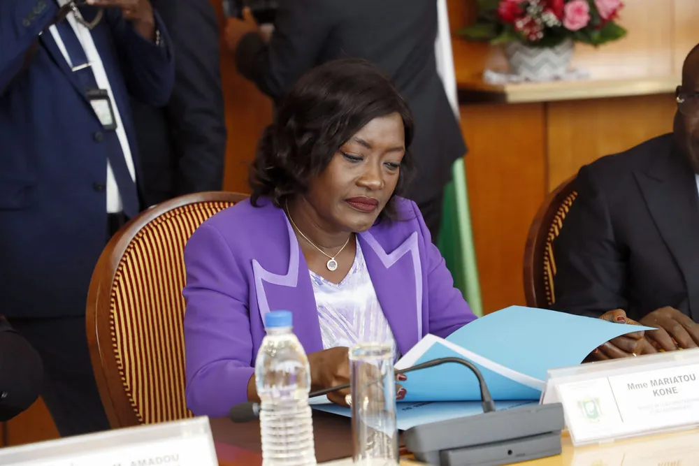 Mariatou Koné, ministre de l'Education nationale de Côte d'Ivoire
