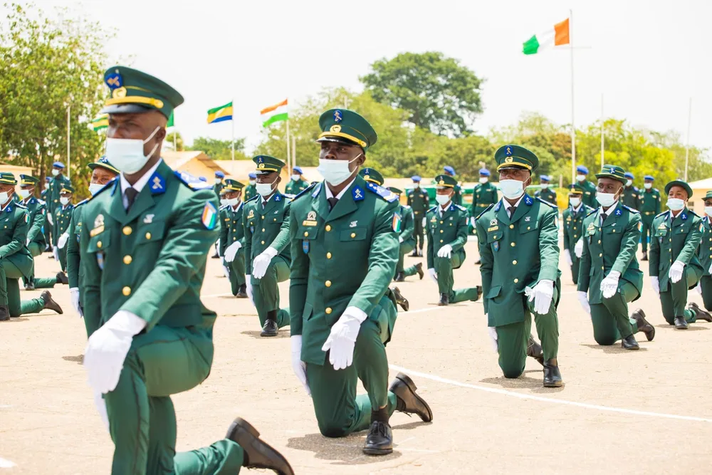 Sortie de la promotion de militaire ivoirien