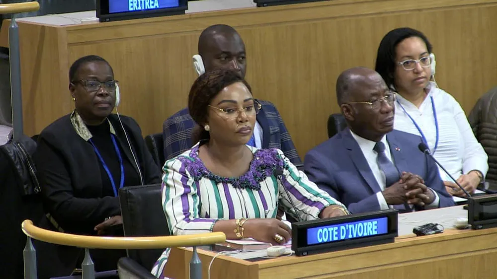 Nassénéba Touré présente les acquis de la Côte d’Ivoire en matière d’inclusion digitale des femmes à l’ONU