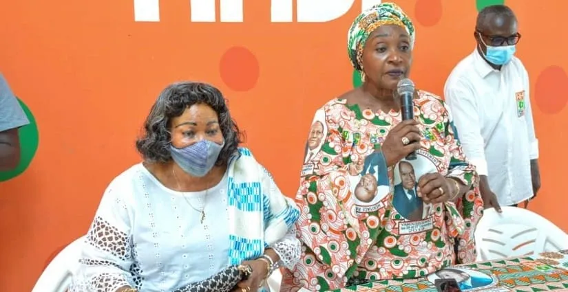Restructuration du RHDP: Raymonde Goudou aux militants du Bélier, « la volonté de Ouattara est le parti continue sa marche victorieuse »