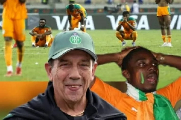 Côte d’Ivoire: l’entraîneur Jean-Louis Gasset accueilli dans une véhémente clameur