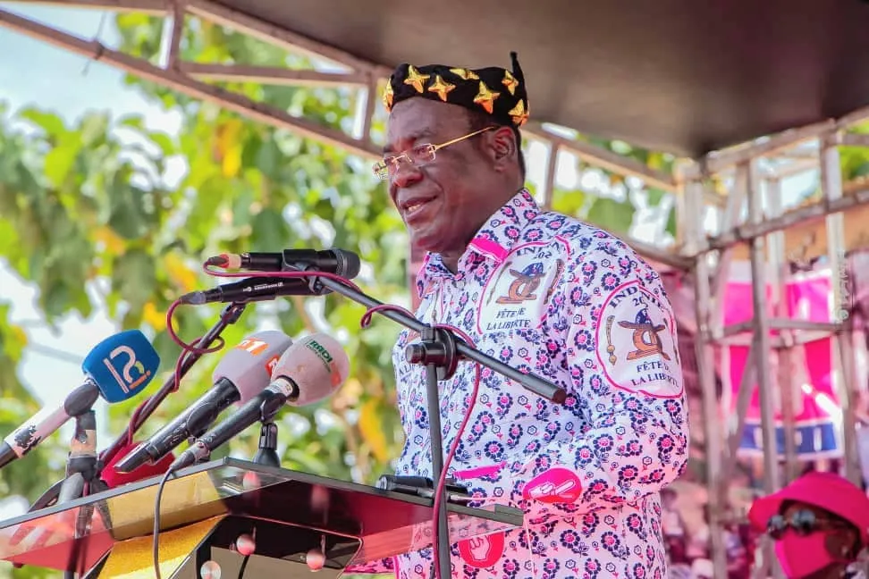 Affi N'Guessan, président du FPI