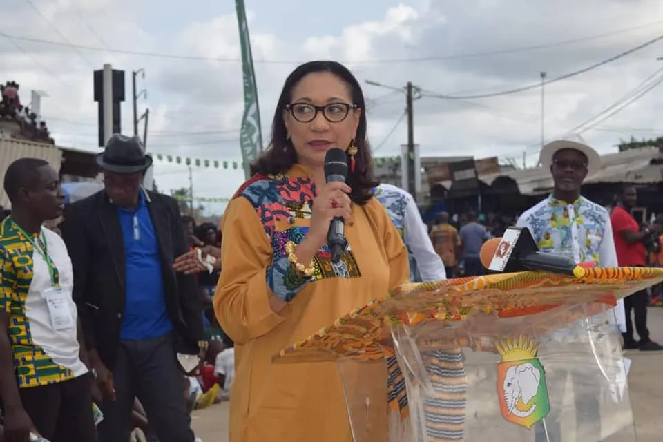 Yopougon: La Ministre Françoise Remarck partage sa vision du Burida