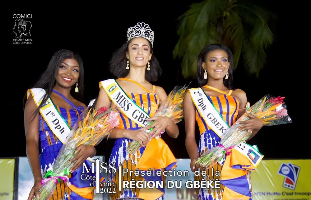 Présélection de Miss Bouaké: Maitre Kinsa élue miss de la région du Gbêkê 2022
