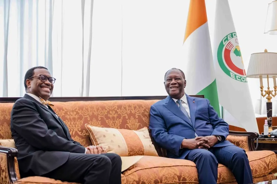 La BAD multiplie par 5 son soutien à la Côte d’Ivoire : 3,1 milliards de dollars investis en 2023