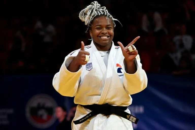 Romane Dicko championne d’Europe des +78 kg