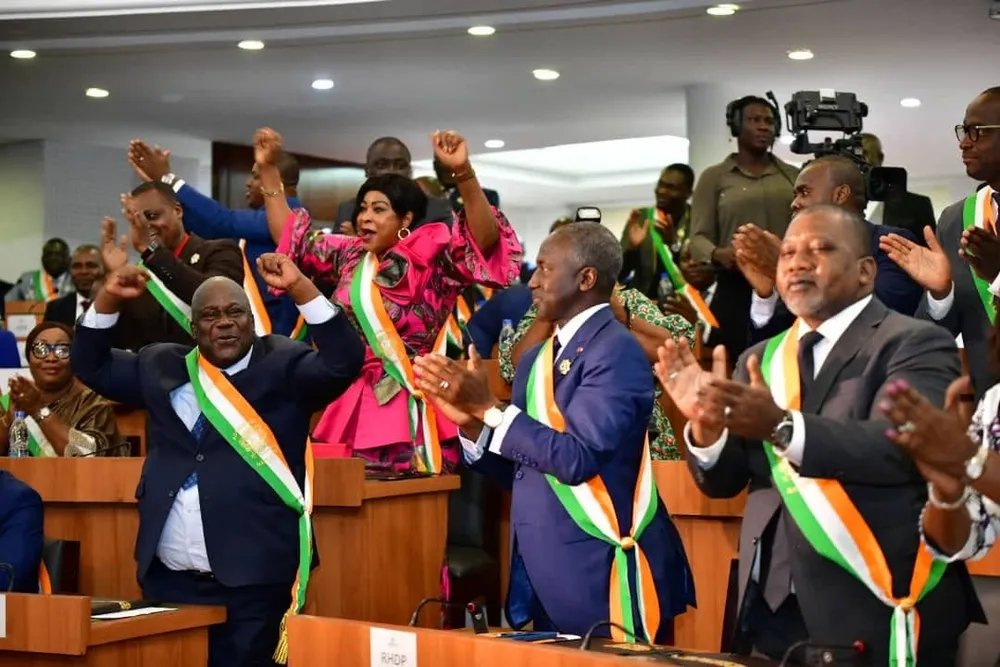 Présidence de l’Assemblée nationale : le PDCI et le PPA-CI appellent à voter Bictogo, en images