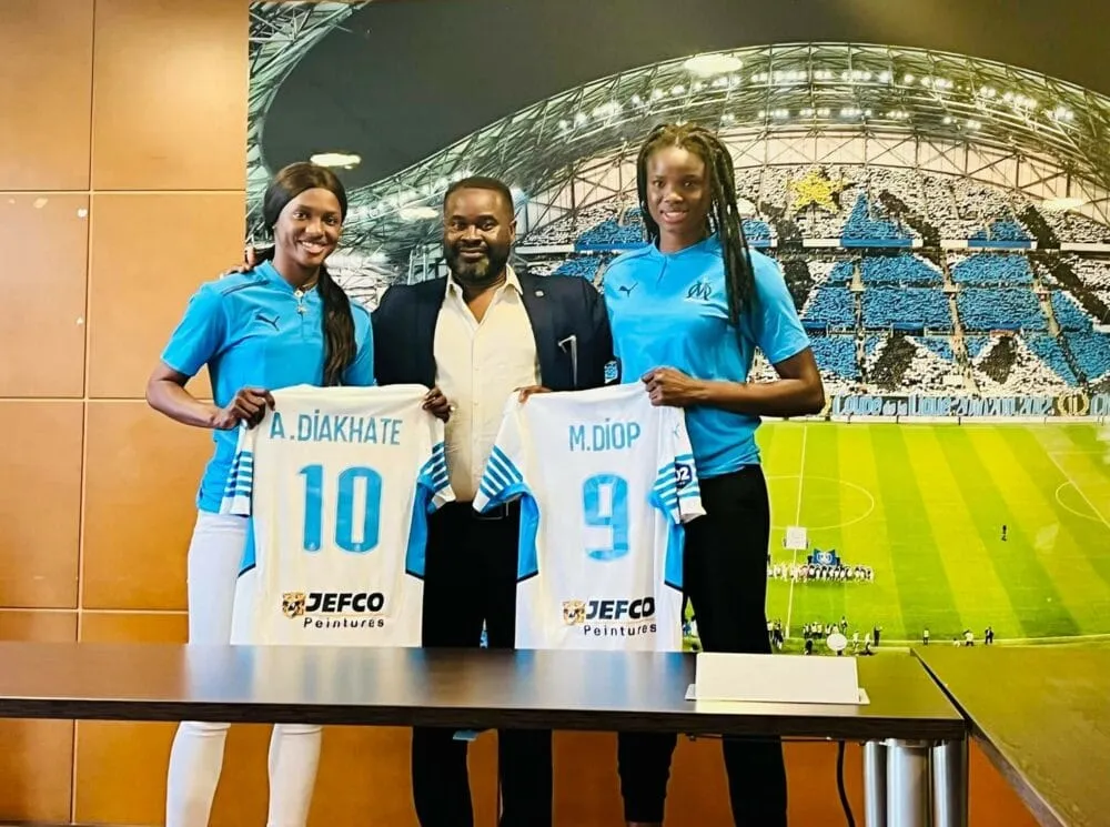 Eva « Neymar » et Mama Diop signent à l’Olympique de Marseille