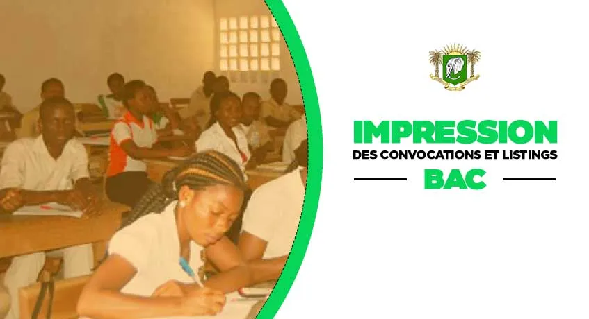 BAC 2022 Côte d’Ivoire: retrait en ligne des convocations