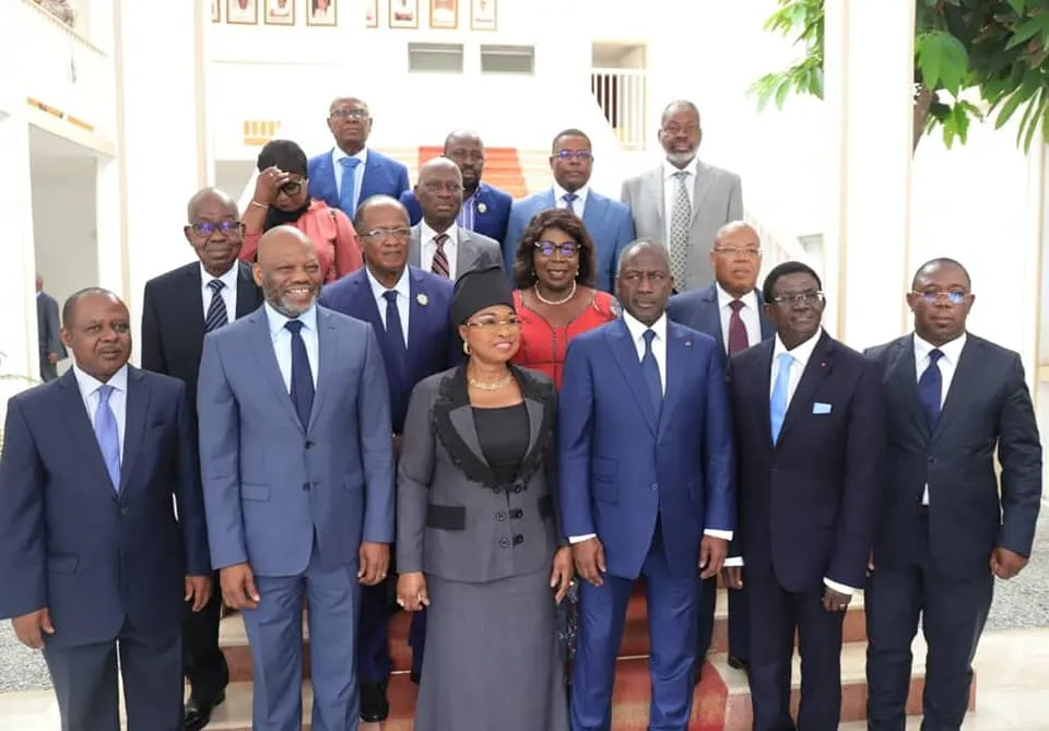 Bictogo, le nouveau président de l’Assemblée nationale, à la Cour de cassation, du Conseil d’Etat et de la Cour des comptes
