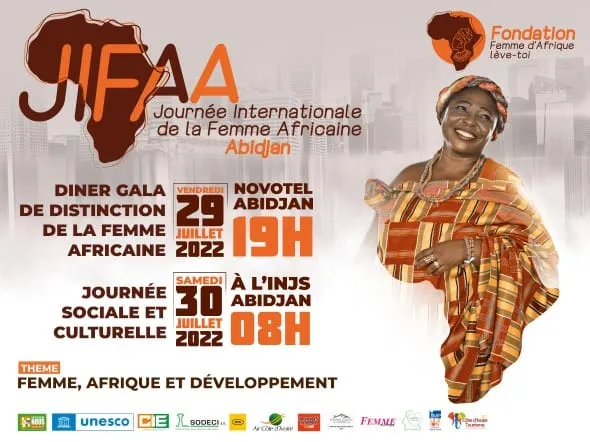 JIFAA 2022: la 1ère édition de la Journée Internationale de la Femme Africaine d’Abidjan les 29 au 30 juillet