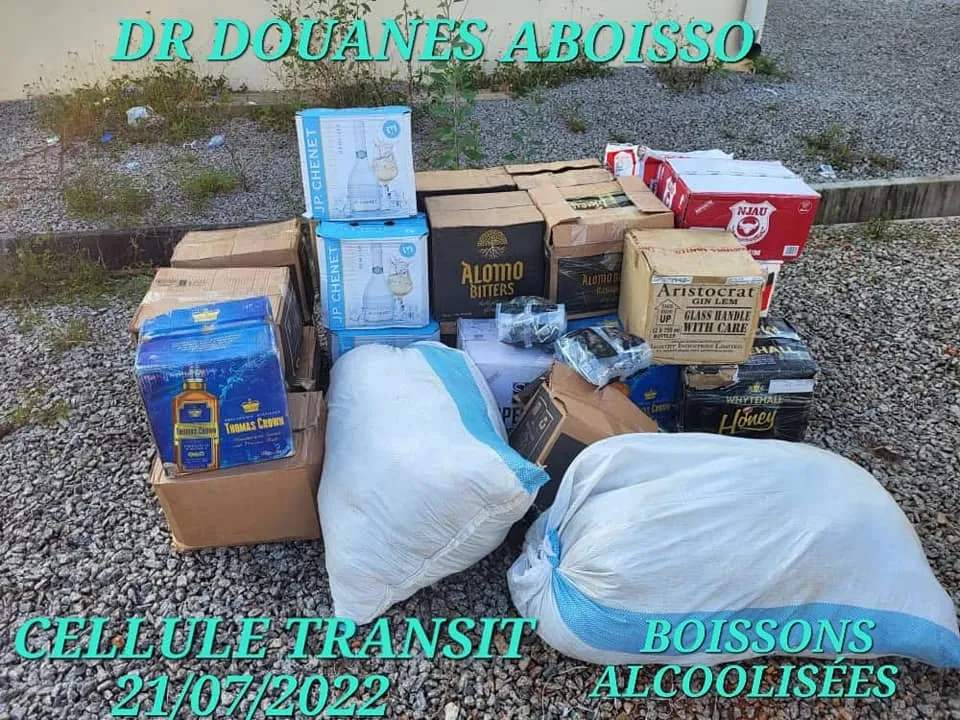 Côte d’Ivoire: saisie de poulets congelés et boissons alcoolisées sur l’axe Noé-Aboisso