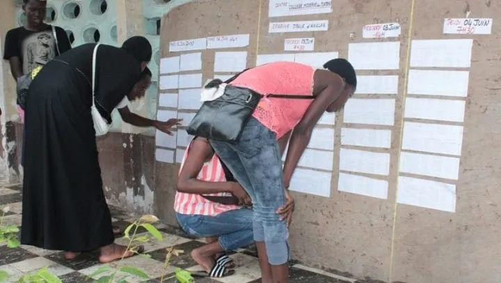 Résultats BEPC en Côte d'Ivoire