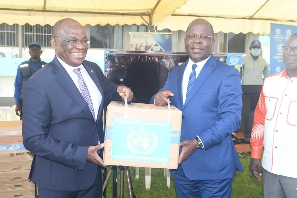 Santé: l’OMS apporte un important don d’une valeur de 61 millions FCFA à la Côte d’Ivoire