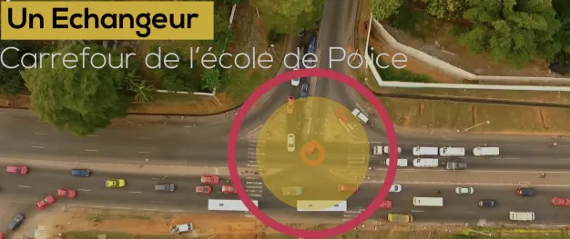 Echangeur carrefour de police