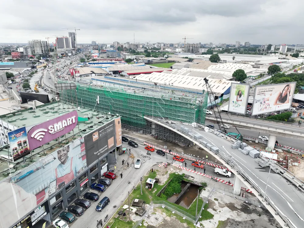 Échangeur carrefour Marcory Solibra