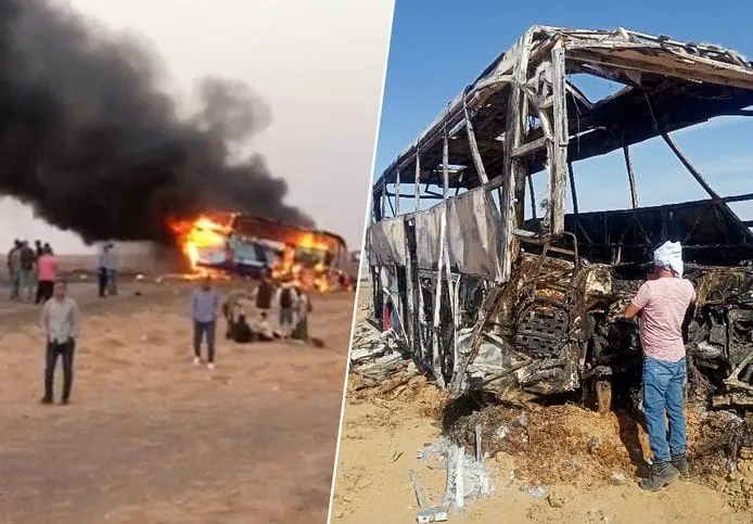 38 victimes dans un accident de bus en Egypte