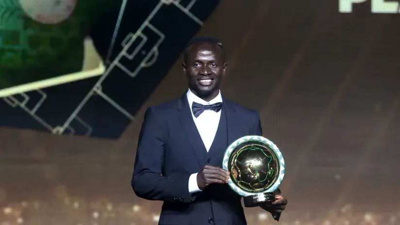 Sadio Mané nommé joueur africain 2022