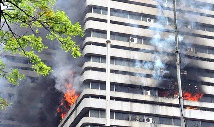 Incendie à la DGE des Impôts : Lasm Blaise du PPA-CI réclame des réponses sur cet énième incendie « suspect »