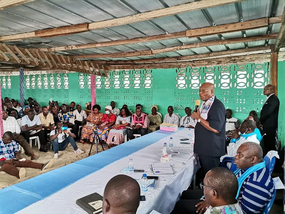 PPA-CI: Lida Kouassi invite les populations du Lôh Djiboua à tourner la page de la crise sociopolitique