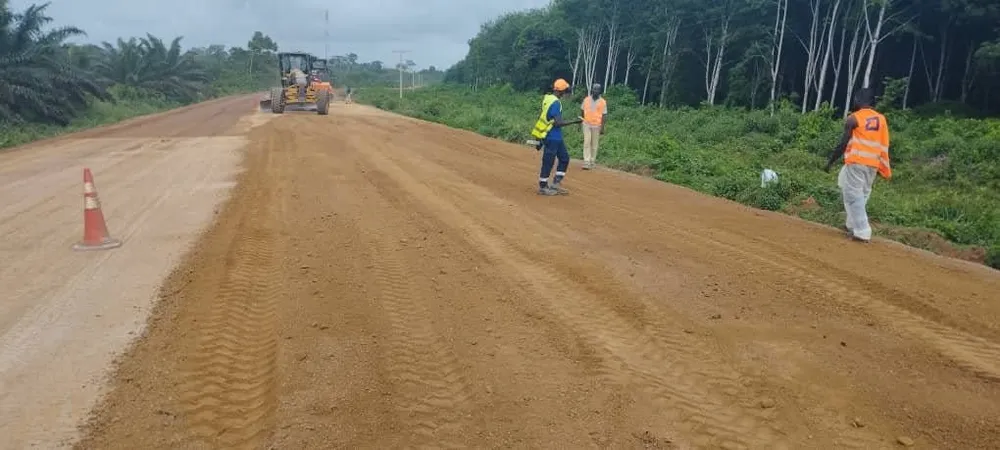 Bitumage routes Man – Kouibly et Guiglo – Taï : les travaux bientôt reliés