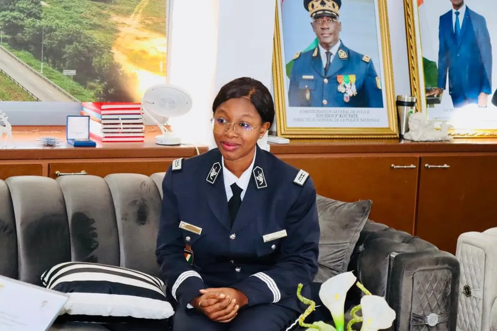 Le Commissaire de Police Timité Mariam Zéguéla à Saint-Cyr-au-Mont-d’Or
