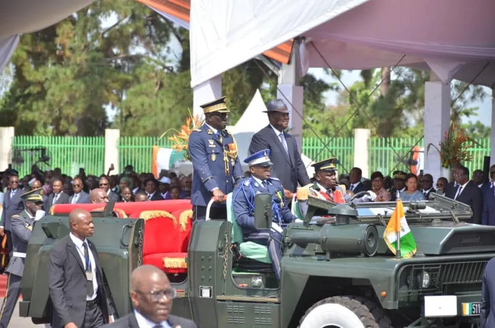 Défilé militaire indépendance 2022 Côte d’Ivoire: des images