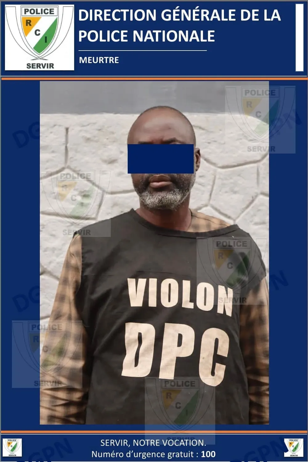 Meurtre d’une journaliste à Gonzagueville: l’auteur dans du crime dans les filets de la police
