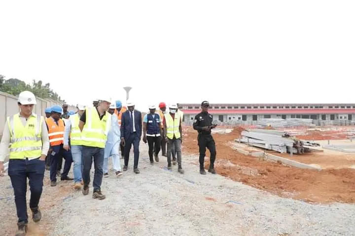 CHR de Bouaké : 45% des travaux déjà effectués