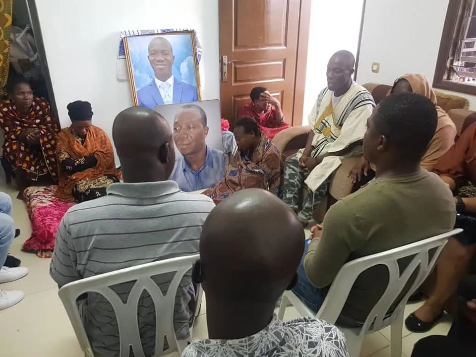 La Ligue des Jeunes du PPA-CI aux côtés de la famille de feu Youan Bi Tra Angenor