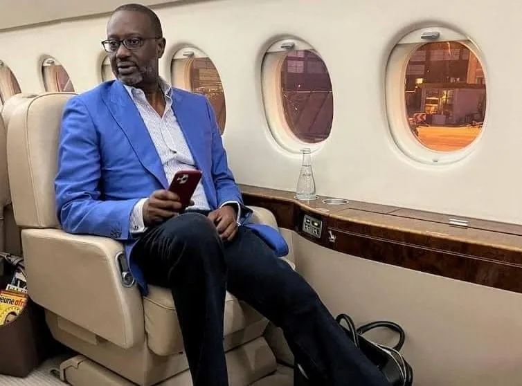 Tidjane Thiam, président du PDCI-RDA