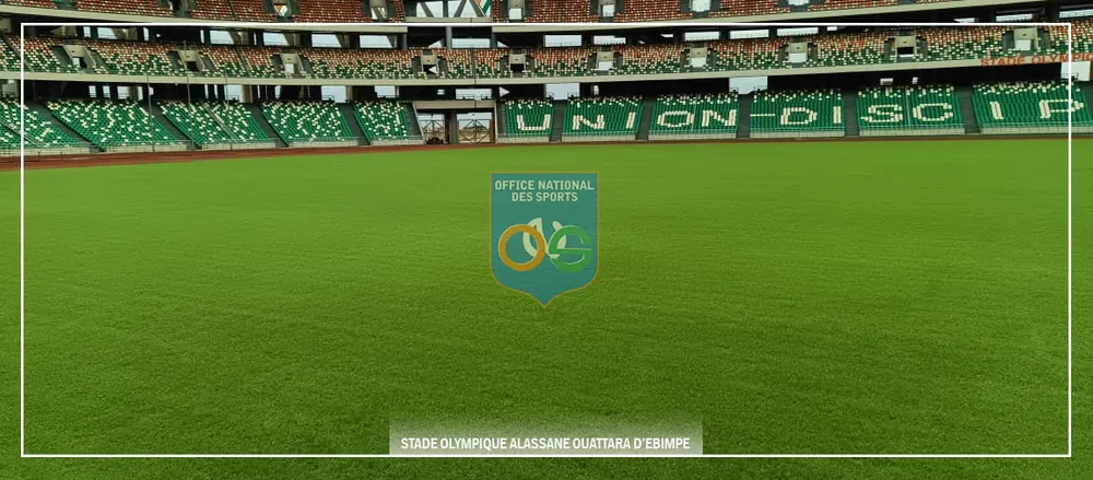 La pelouse du stade d’Ebimpé se porte bien