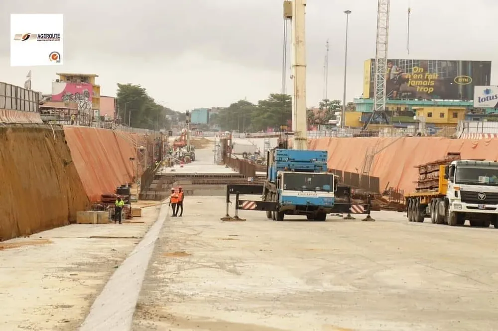 Echangeur du rond-point mairie d’Abobo: tout sur l’état d’avancement des travaux