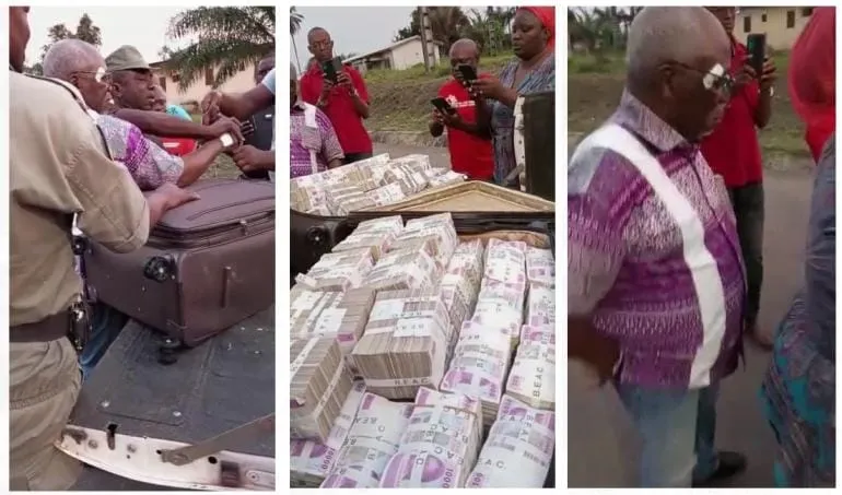 Un ex-président de l’Assemblée nationale du Gabon arrêté avec 1,190 milliard de FCFA dans des valises