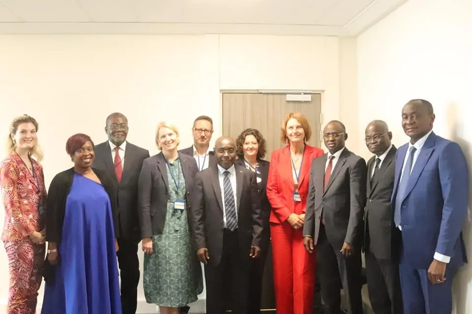 Côte d’Ivoire: le ministre de l’Hydraulique de l’Assainissement reçoit une délégation Allemande (GAPWAS)