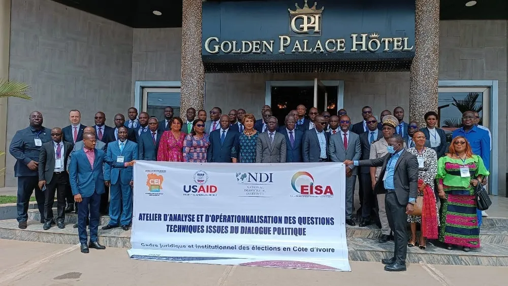 Le PPA-CI participe à l’atelier-débat sur l’amélioration du cadre juridique et institutionnel des élections en Côte d’Ivoire
