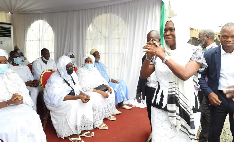 Simone Gbagbo à la cérémonie de 7ème jour d’Idriss Koudouss