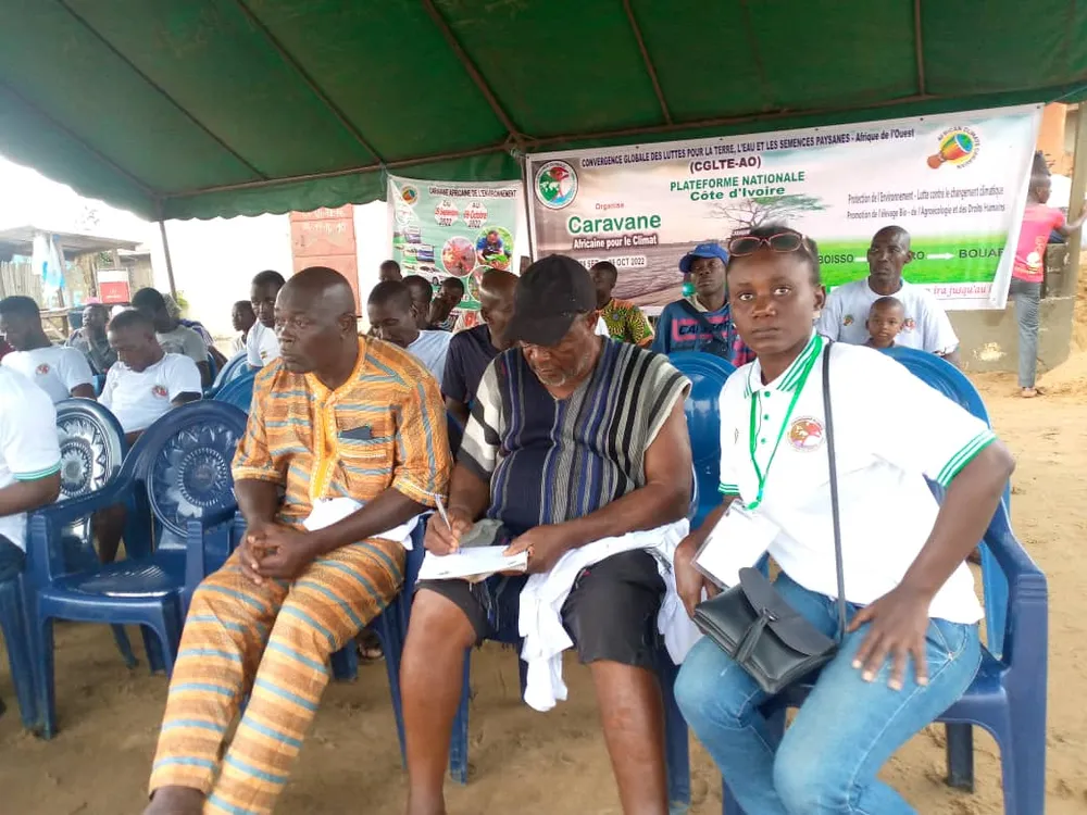 Changement climatique Côte d’Ivoire: les populations de Toumanguié sensibilisées sur le climat
