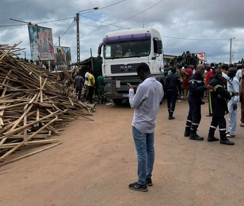 Accident à Daloa: un gros se renverse et tue 3 personnes