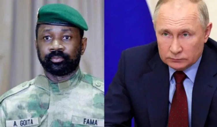 Assimi Goïta s’entretient avec Poutine sur le partenariat gagnant-gagnant Mali – Russie