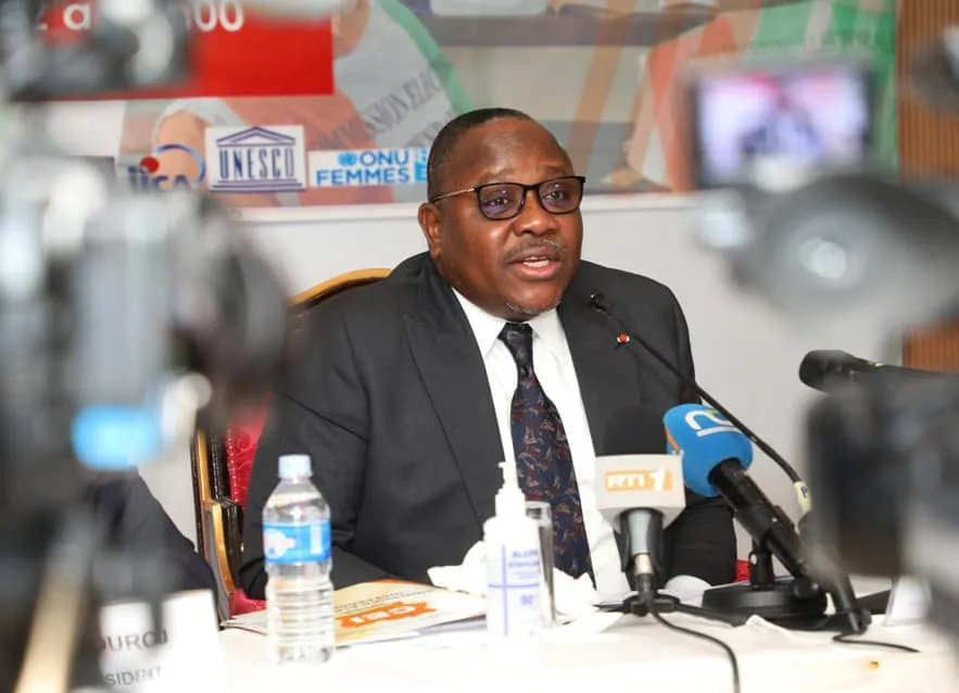 Coulibaly Ibrahim Kuibiert, président de la CEI