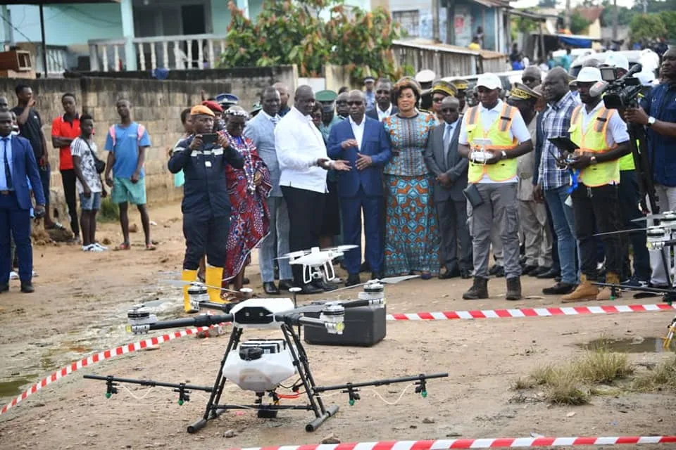 Les drones pour distribuer le sang et les médicaments en Côte d'Ivoire
