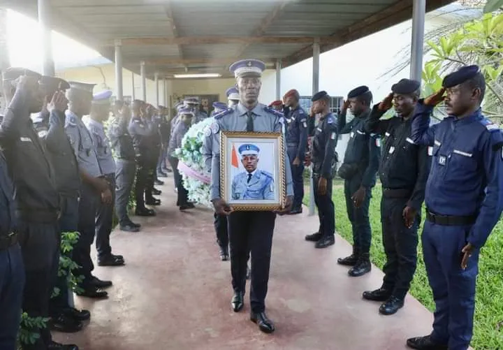 Assi Amion Clovis, le gendarme froidement abattu en septembre 2022 à Vavoua inhumé