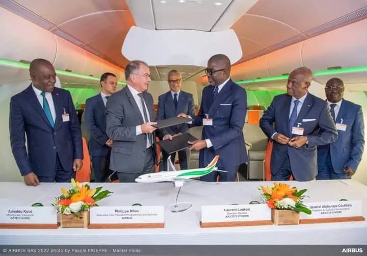 Airbus et Air Côte d’Ivoire signent un protocole d’accord à trois volets