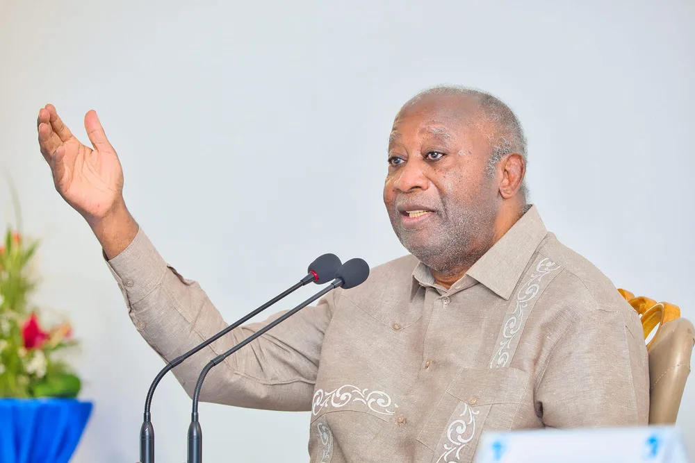 Laurent Gbagbo, président du PPA-CI