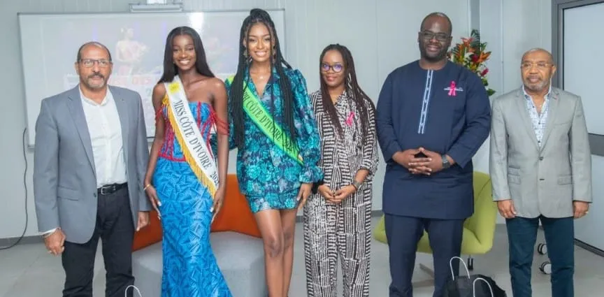 Kouassi Marlène, miss Côte d’Ivoire 2022, récompensée par Canal+ Côte d’Ivoire